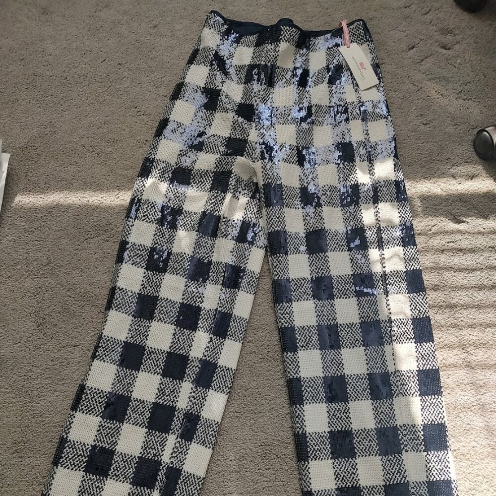 NWT Vineyard Vines Sequin Pants Size 4